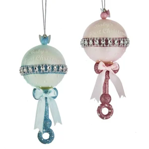 Flash Sale Kurt Adler Baby's First Rattle