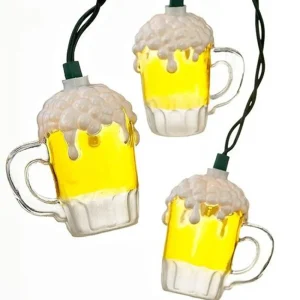 Fashion A Christmas Beer Mug Light Set
