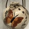 Fashion Gina Arrighetti Butterfly On Horse Hair Round Ornament
