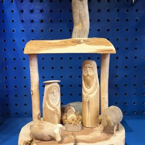 Shop Larry Jacquez Carved Driftwood Nativity