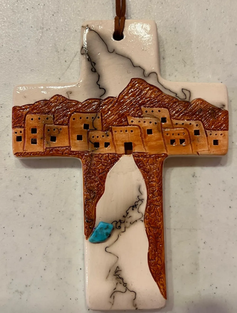 cross_with_pueblo_design_0.webp Flash Sale Gina Arrighetti Cross With Pueblo Design