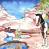Cheap Mary Rae Cate Desert Reflections Advent Calendar