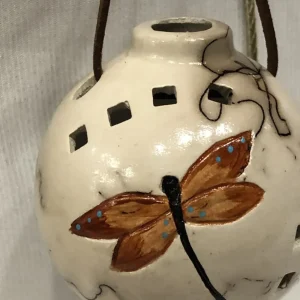 Hot Gina Arrighetti Dragonfly On Horse Hair Round Ornament