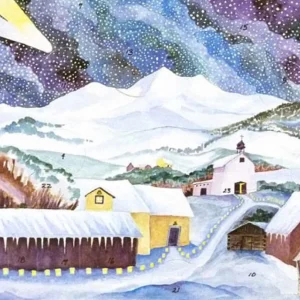 Fashion Mary Rae Cate Hispanic Village Advent Calendar