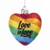 Discount Kurt Adler Love Is Love Heart
