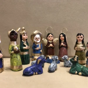 Store A Christmas Mexican Clay Nativity - Multicolor