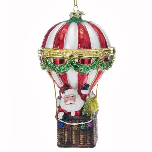 Best Sale Kurt Adler Santa In Balloon