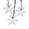 Online A Christmas White Snowflake Light Set