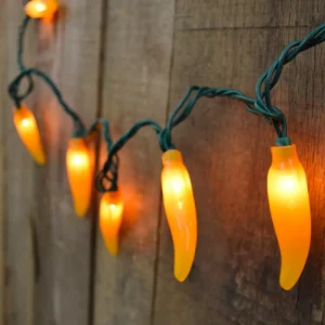 Sale A Christmas Yellow Chile Lights